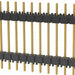 DW-20-10-G-S-600 by Samtec Inc. - CONNECTOR HDR 20POS 0.1 STACK T/H