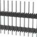 DW-50-10-T-S-450 by Samtec Inc. - CONNECTOR HDR 50POS 0.1 STACK T/H TIN