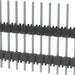 DW-13-10-T-S-450 by Samtec Inc. - CONNECTOR HDR 13POS 0.1 STACK T/H TIN