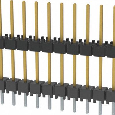 DW-11-10-S-S-450 by Samtec Inc. - CONNECTOR HDR 11POS 0.1 STACK T/H