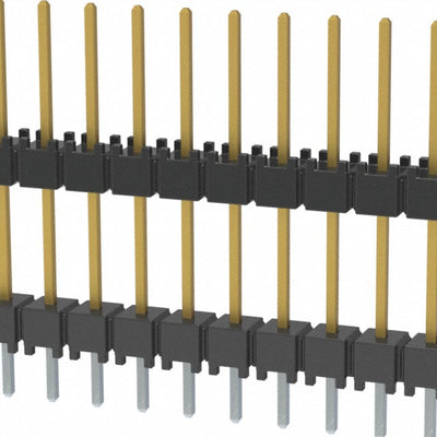 DW-12-10-L-S-450 by Samtec Inc. - CONNECTOR HDR 12POS 0.1 STACK T/H