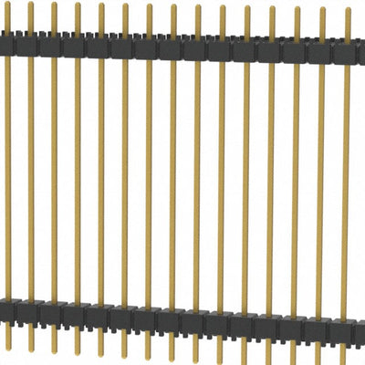 DW-24-14-G-S-1200 by Samtec Inc. - CONNECTOR HDR 24POS 0.1 STACK T/H