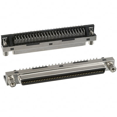 DX10AM-100SE2(50) by Hirose Electric Co Ltd - CONNECTOR MINI HD RCPT 100P R/A SLDR