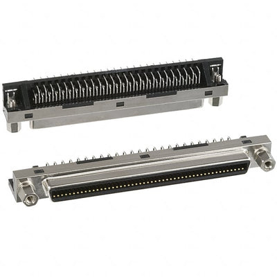 DX10AM-100SE2 by Hirose Electric Co Ltd - CONNECTOR MINI HD RCPT 100P R/A SLDR
