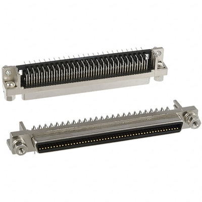 DX10BM-100SE(50) by Hirose Electric Co Ltd - CONNECTOR MINI HD RCPT 100P R/A SLDR