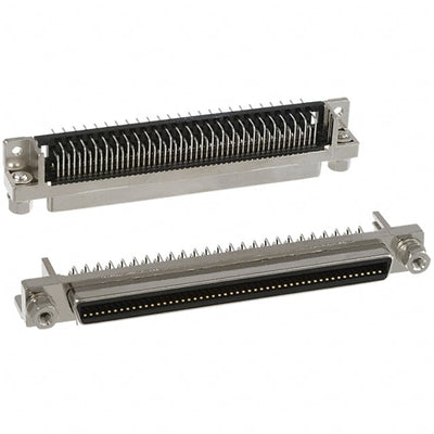DX10BM-100S by Hirose Electric Co Ltd - CONNECTOR MINI HD RCPT 100P R/A SLDR