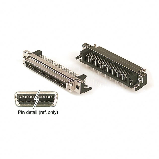 DX10GM-68SE(50) by Hirose Electric Co Ltd - CONNECTOR MINI HD RCPT 68P R/A SOLDER