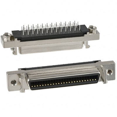 DX20M-50S(50) by Hirose Electric Co Ltd - CONNECTOR MINI HD RCPT 50P PCB SOLDER