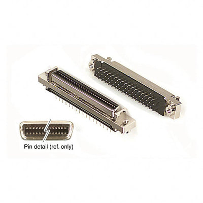 DX20M-68S(50) by Hirose Electric Co Ltd - CONNECTOR MINI HD RCPT 68P PCB SOLDER