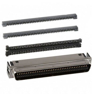 DX30AM-80P by Hirose Electric Co Ltd - CONNECTOR MINI HD PLUG 80POS STR IDC
