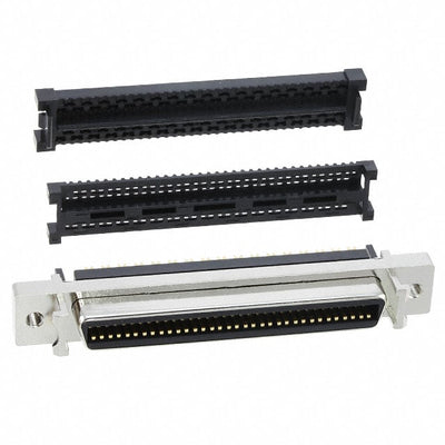 DX33AM-68S(50) by Hirose Electric Co Ltd - CONNECTOR MINI HD RCPT 68P PNL MT IDC