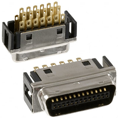 DX40M-26P by Hirose Electric Co Ltd - CONNECTOR MIN HD PLG 26P STR SLD EYEL