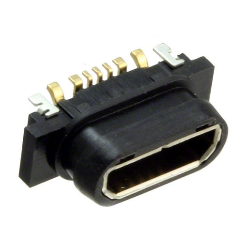 DX4RNW5HJ3R1000 by JAE Electronics - CONNECTOR RECPT USB2.0 MICRO B SMD R/A