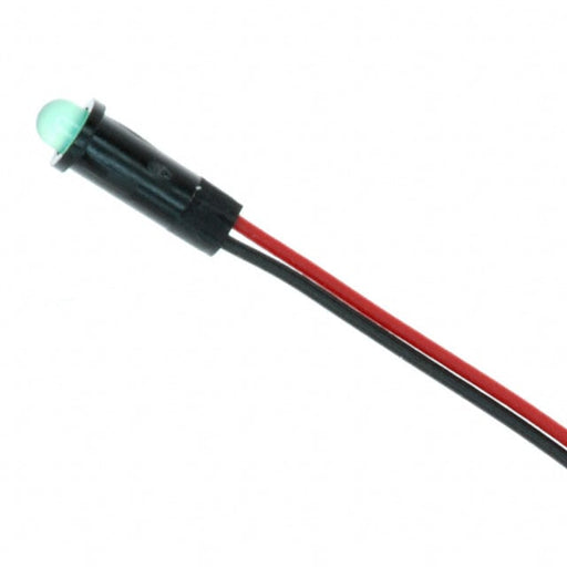 5580201007F by Dialight - IND SNAP-IN PANEL MNT 563NM GRN