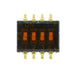 KAN1104RT by E-Switch - SWITCH SLIDE DIP SPST 25MA 24V