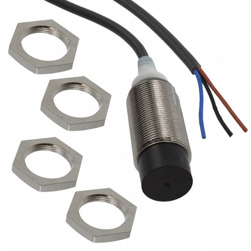 E2A-M18KN16-WP-B1 2M by Omron Automation and Safety - SENSOR PROX INDUCTIVE 16MM CYL