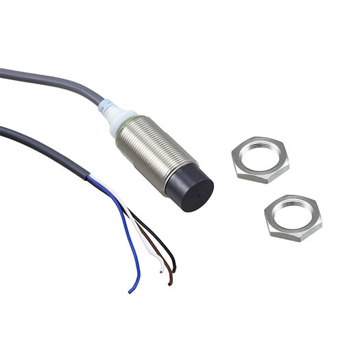 E2A-M18KN16-WP-B3 2M by Omron Automation and Safety - SENSOR PROX INDUCTIVE 16MM CYL