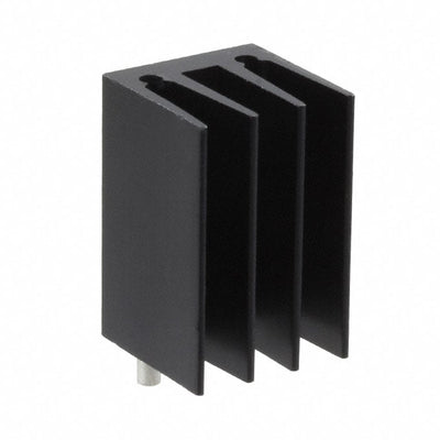 E2A-T220-25E by Ohmite - BLACK ANODIZED HEATSINK