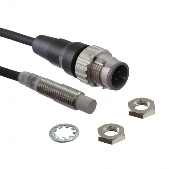 E2E-X4MB1D8-M1TJR 0.3M by Omron Automation and Safety - SENSOR INDUCT 4MM PNP M8 NO