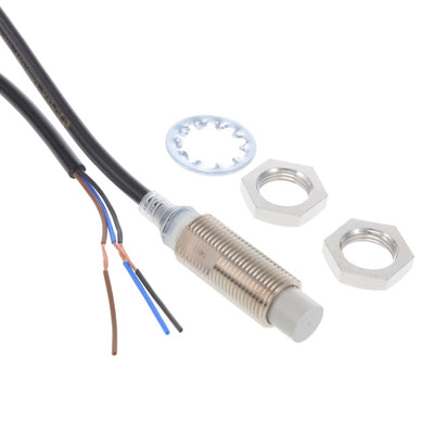 E2E-X5MB1T12 2M by Omron Automation and Safety - SENSOR INDUCT 5MM PNP M12 NO