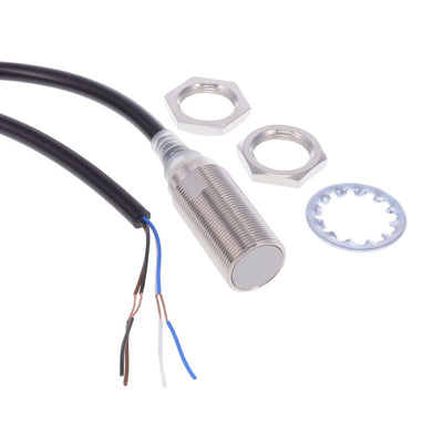 E2E-X8C318 2M by Omron Automation and Safety - SENSOR INDUCT 8MM NPN M18 NO/NC