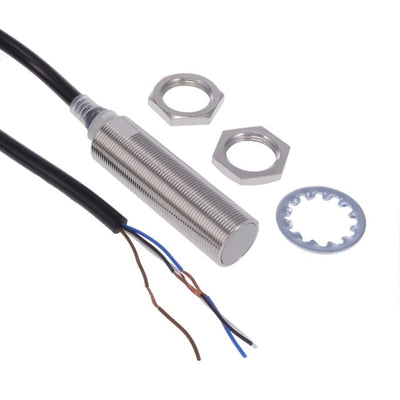 E2E-X8C3L18 2M by Omron Automation and Safety - SENSOR INDUCT 8MM NPN M18 NO/NC