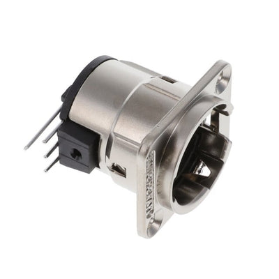 E3MRA by Switchcraft Inc. - CONNECTOR RECPT MALE XLR 3P SILV SLDR