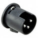 E3MSCQG by Switchcraft Inc. - CONNECTOR MALE INSERT XLR 3P SLDR CUP