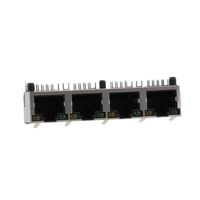 E5J88-32HJ22-L by Pulse Electronics - CONN, RJ45,1X4,8P8C,TAB UP,LED,6