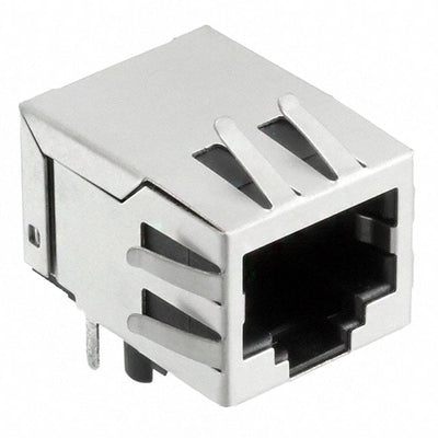 E6588-52L184-L by Pulse Electronics - CONNECTOR MOD JACK 8P8C R/A SHIELDED
