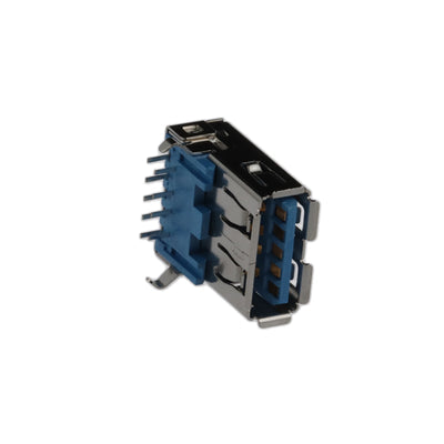 E8199-011-01 by Pulse Electronics - CONNECTOR RECPT USB3.0 TYPEA 9POS R/A
