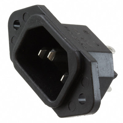 EAC309X by Switchcraft Inc. - PWR ENT RCPT IEC320-C14 PNL SLDR