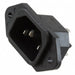 EAC309X by Switchcraft Inc. - PWR ENT RCPT IEC320-C14 PNL SLDR