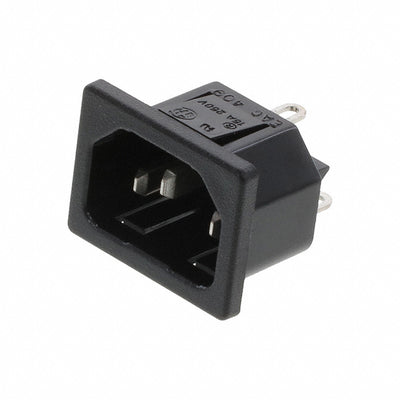 EAC409060 by Switchcraft Inc. - PWR ENT RCPT IEC320-C14 PNL SLDR