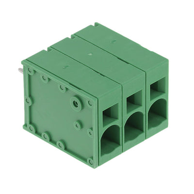 EB167A-03-H-180 by Adam Tech - TERM BLK 3POS TOP ENTRY 10MM PCB