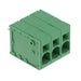 EB167A-03-H-180 by Adam Tech - TERM BLK 3POS TOP ENTRY 10MM PCB