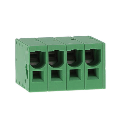 EB167A-04-H-180 by Adam Tech - TERM BLK4POS TOP ENTRY 10MM PCB