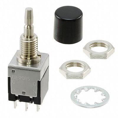 EB2085-BA by NKK Switches - PUSH SWITCH BUTTON DPDT 3A 125V