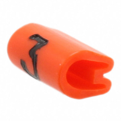 EC0021-000 by TE Connectivity Raychem Cable Protection - WIRE MARKER PUSH ON 4.5MM ORANGE