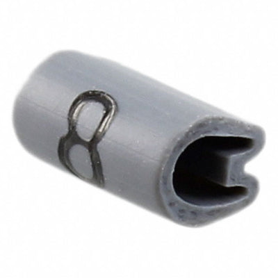 EC0039-000 by TE Connectivity Raychem Cable Protection - WIRE MARKER PUSH ON 4.5MM GRAY