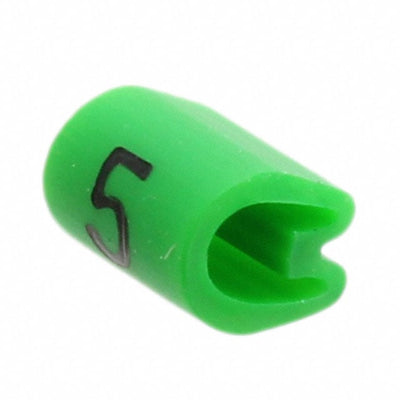 EC0209-000 by TE Connectivity Raychem Cable Protection - WIRE MARKER PUSH ON 4.5MM GREEN