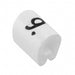 EC0222-000 by TE Connectivity Raychem Cable Protection - WIRE MARKER PUSH ON 4.5MM WHITE