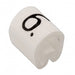 EC0386-000 by TE Connectivity Raychem Cable Protection - WIRE MARKER PUSH ON 4.5MM WHITE
