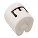 EC0596-000 by TE Connectivity Raychem Cable Protection - WIRE MARKER PUSH ON 4.5MM WHITE