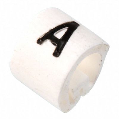 EC0832-000 by TE Connectivity Raychem Cable Protection - WIRE MARKER PUSH ON 4.5MM WHITE