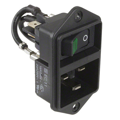 EC11.0031.001 by SCHURTER Inc. - PWR ENT MOD RCPT IEC320-C20 PNL