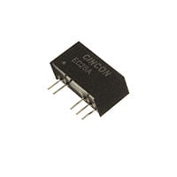 EC2SA16NH by Cincon Electronics Co. LTD - DC DC CONVERTER +/-5V 2W