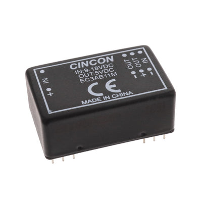 EC3AB11M by Cincon Electronics Co. LTD - DC DC CONVERTER 5V 3W