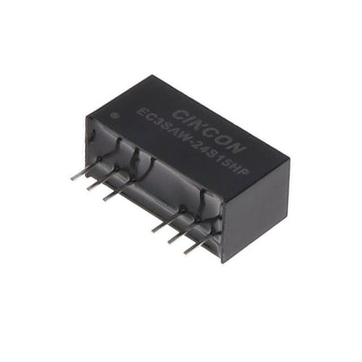 EC3SAW-24S15HP by Cincon Electronics Co. LTD - DC DC CONVERTER 15V 3W