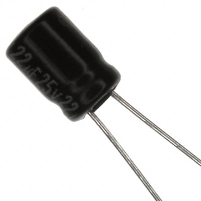 ECE-A1EKA220 by Panasonic Electronic Components - ALUMIN CAP 22UF 20% 25V RADIAL